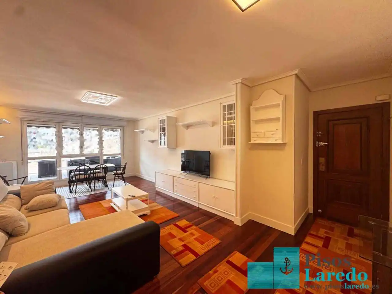 Living room of Flat for rent in Laredo  with Heating, Terrace and Furnished