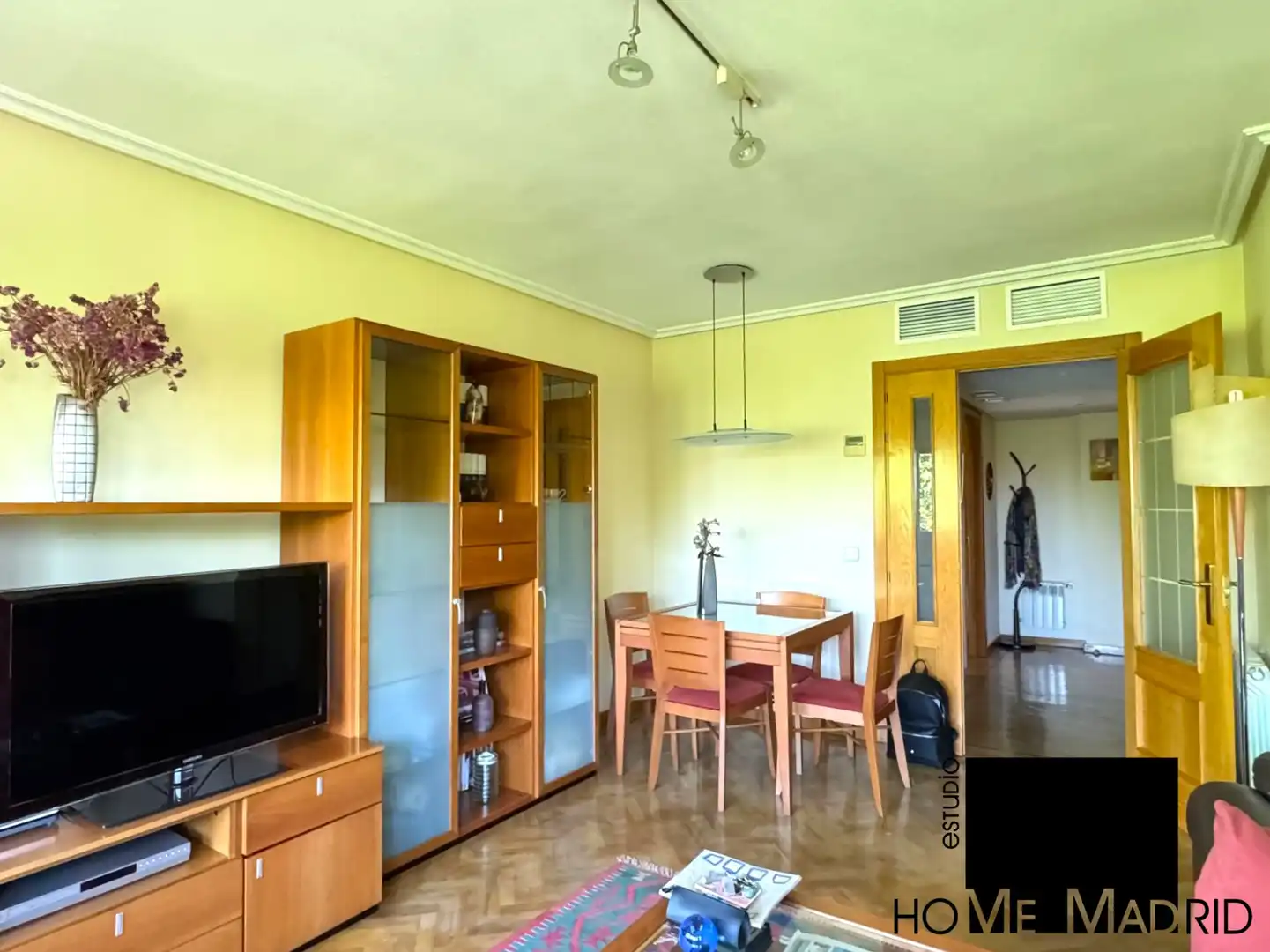 Sala de estar de Piso en venta en Madrid con Aire acondicionado, Calefacción y Jardín privado