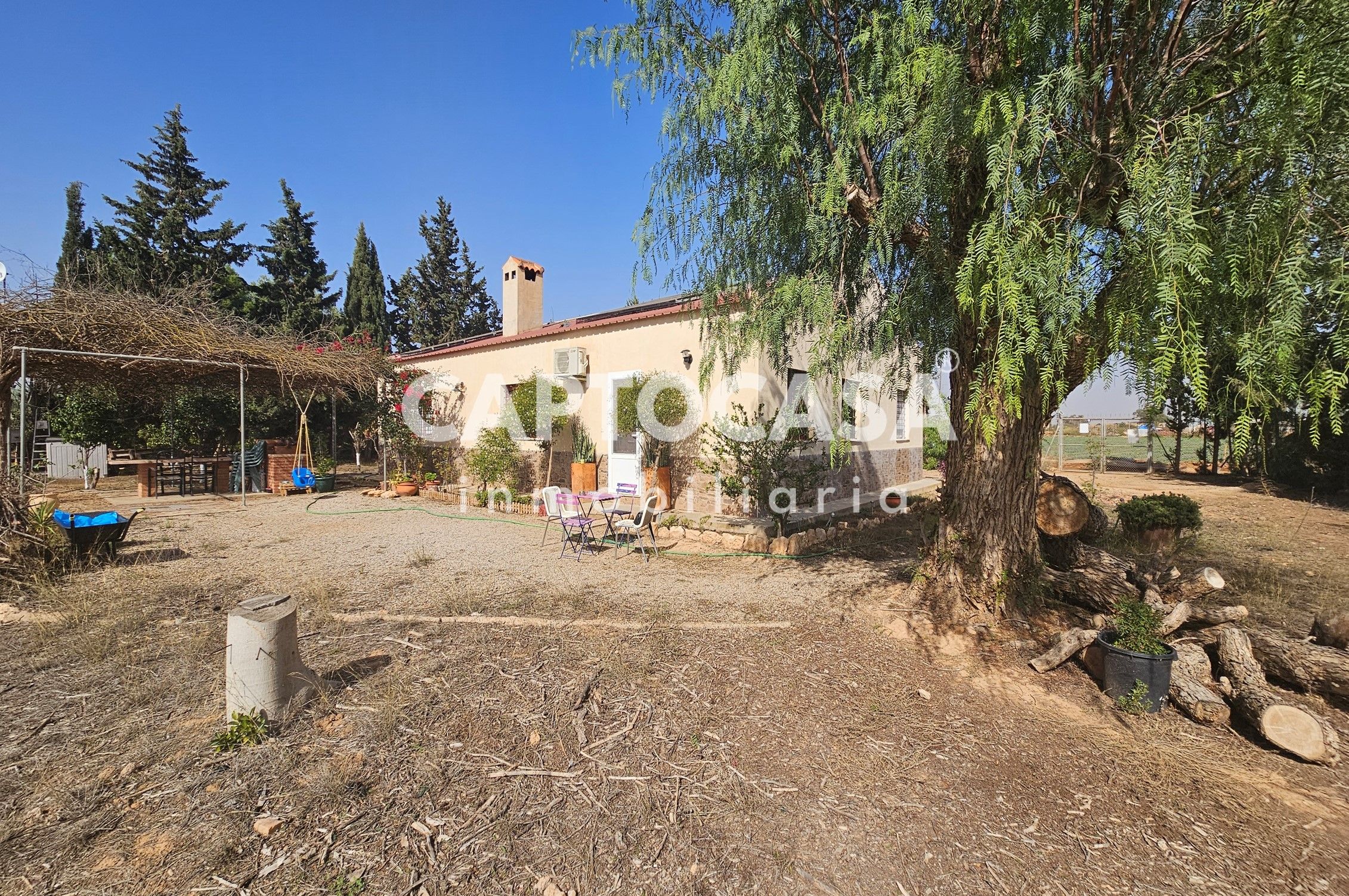 Finca rústica en venda en Cartagena amb Aire condicionat, Jardí privat i Piscina