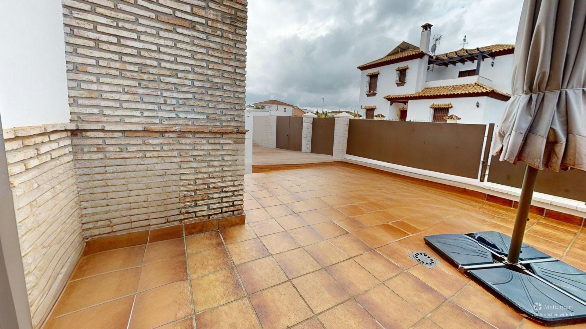 Terrassa de Casa adosada en venda en La Carlota amb Aire condicionat, Calefacció i Terrassa