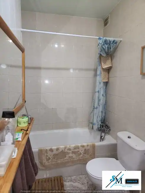 Baño de Casa adosada en venta en Numancia de la Sagra con Aire acondicionado, Calefacción y Jardín privado