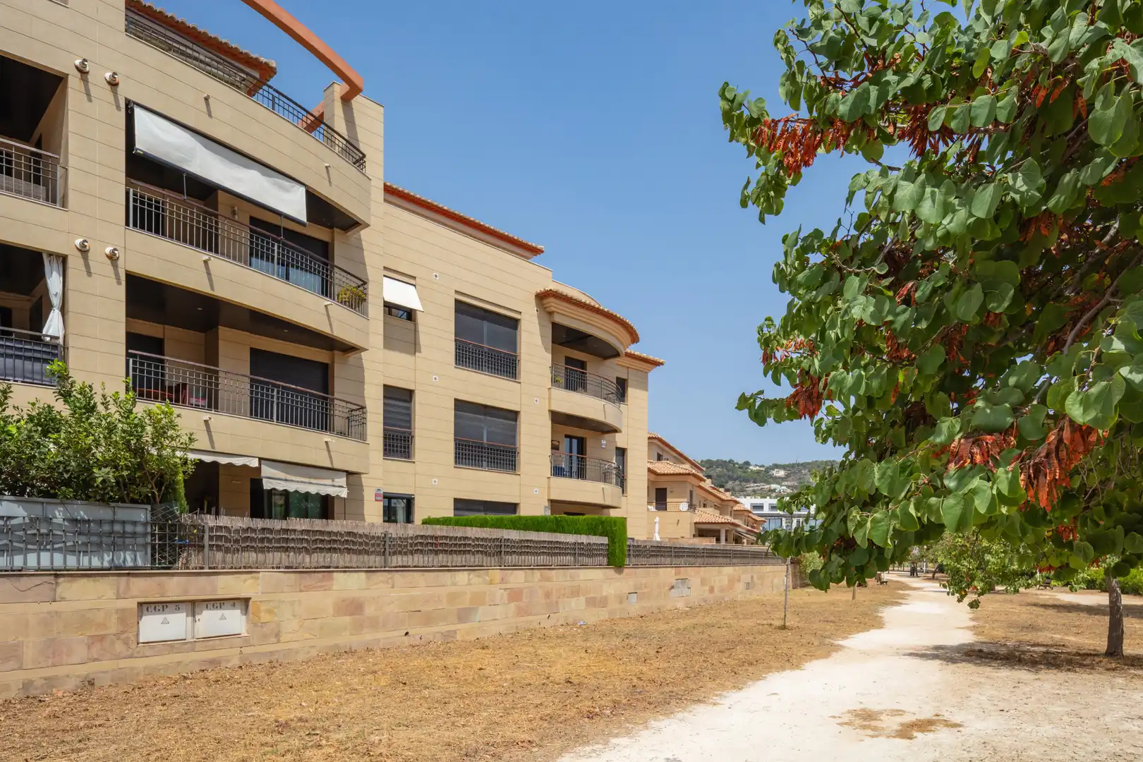Vista exterior de Apartament en venda en Jávea / Xàbia amb Aire condicionat, Terrassa i Piscina