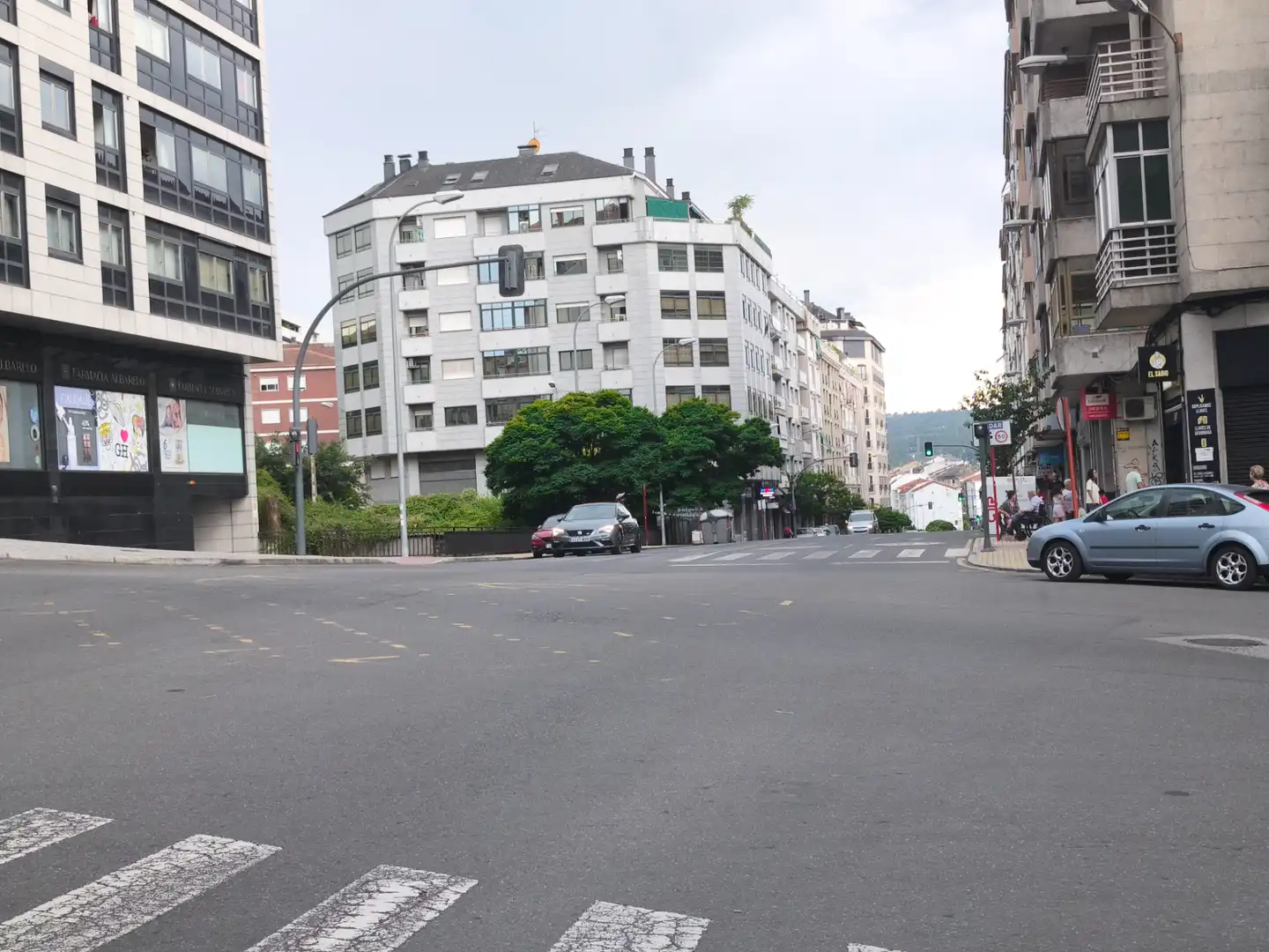 Exterior view of Flat for sale in Ourense Capital   with Heating, Storage room and Furnished