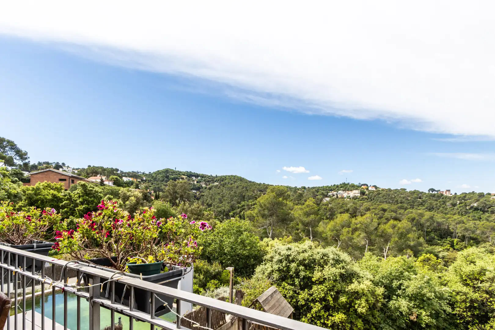 Terrace of Detached homes for sale in Sant Cugat del Vallès  with Air Conditioner, Heating and Terrace