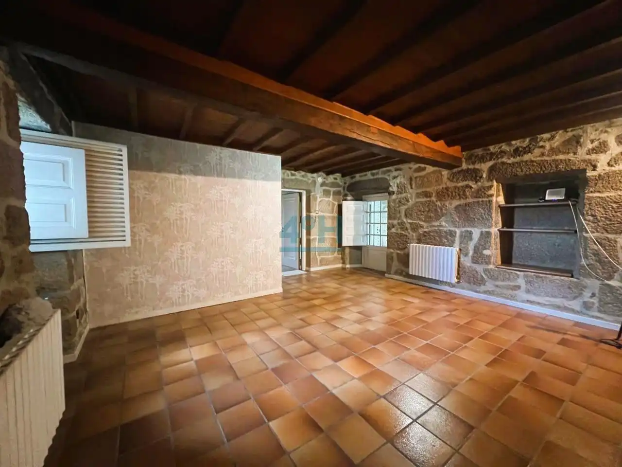 Finca rústica de alquiler en San Cibrao das Viñas con Calefacción, Jardín privado y Terraza