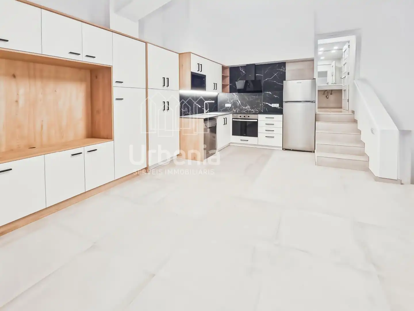 Küche von Wohnung zum Verkauf in Mataró mit Klimaanlage