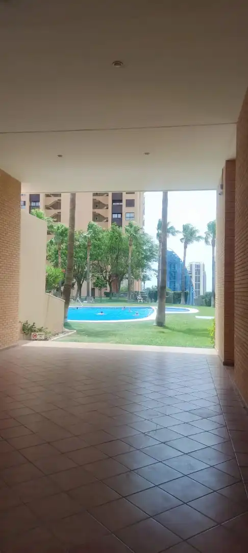 Swimming pool of Flat for sale in Benidorm  with Air Conditioner, Terrace and Furnished