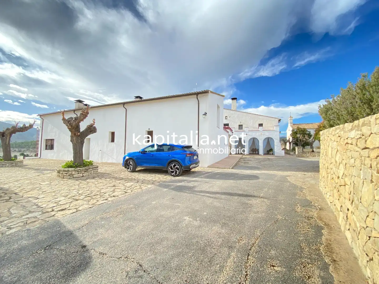 Vista exterior de Finca rústica en venta en Penàguila con Calefacción, Jardín privado y Terraza