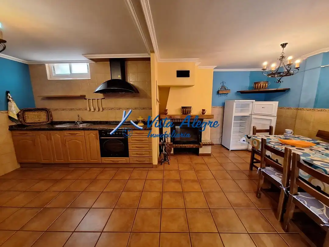 Cocina de Casa adosada en venta en Casalarreina con Calefacción, Jardín privado y Parquet