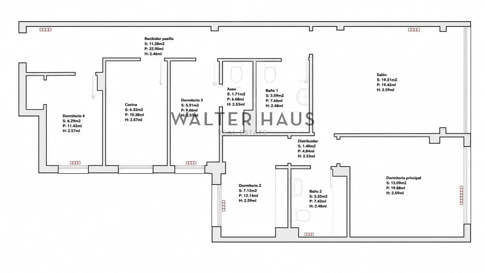 Flat for sale in Madrid  with Heating and Storage room