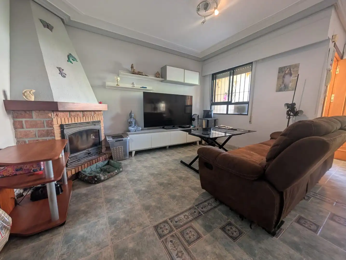Living room of Houses for sale in San Vicente del Raspeig / Sant Vicent del Raspeig  with Air Conditioner, Heating and Terrace