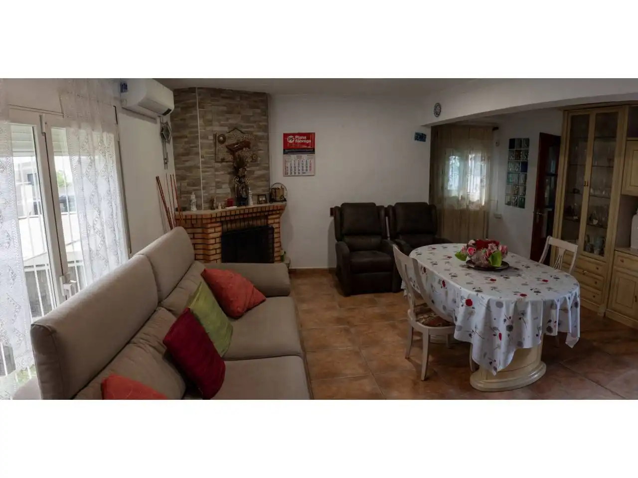 Sala de estar de Casa o chalet en venta en Sant Quirze del Vallès con Aire acondicionado y Calefacción