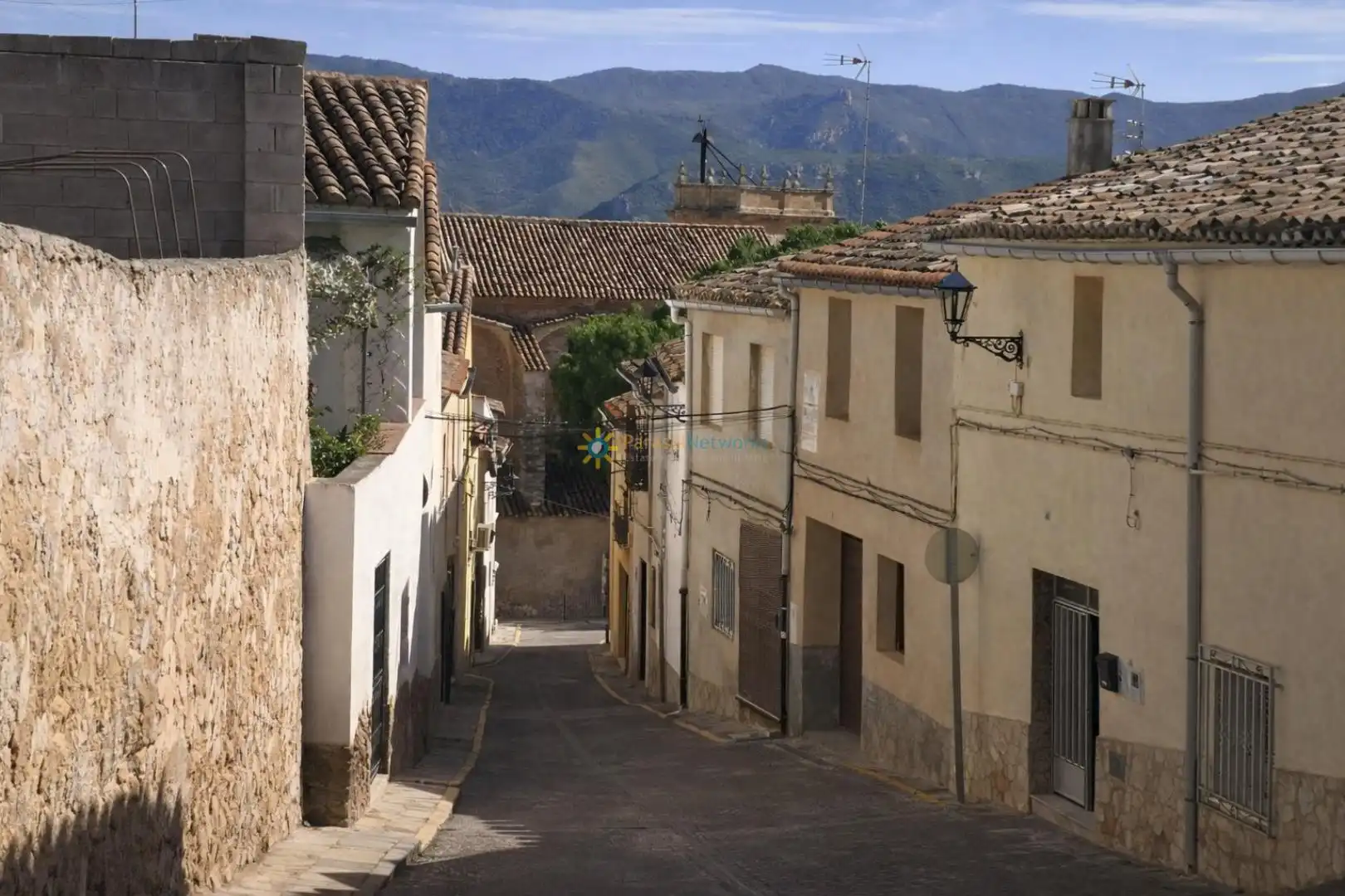 Vista exterior de Casa adosada en venta en Montesa con Trastero