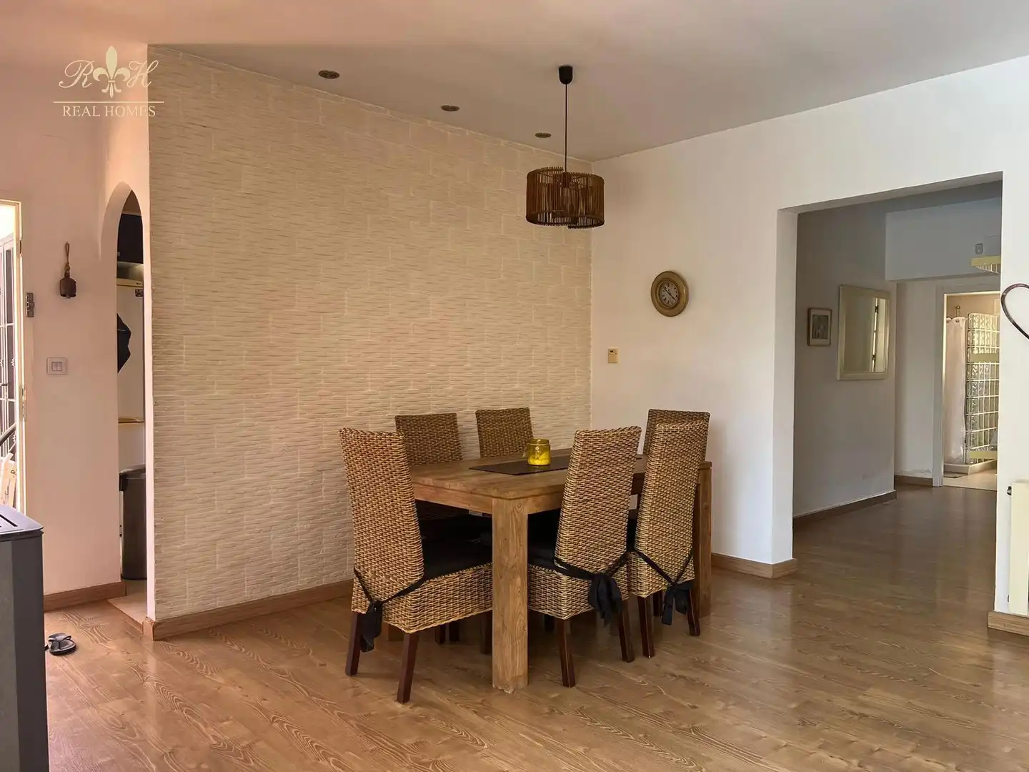 Comedor de Casa o chalet de alquiler en L'Alfàs del Pi con Aire acondicionado, Trastero y Piscina