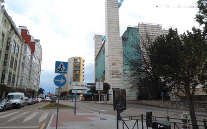 Exterior view of Flat for sale in Santander  with Heating, Parquet flooring and Furnished