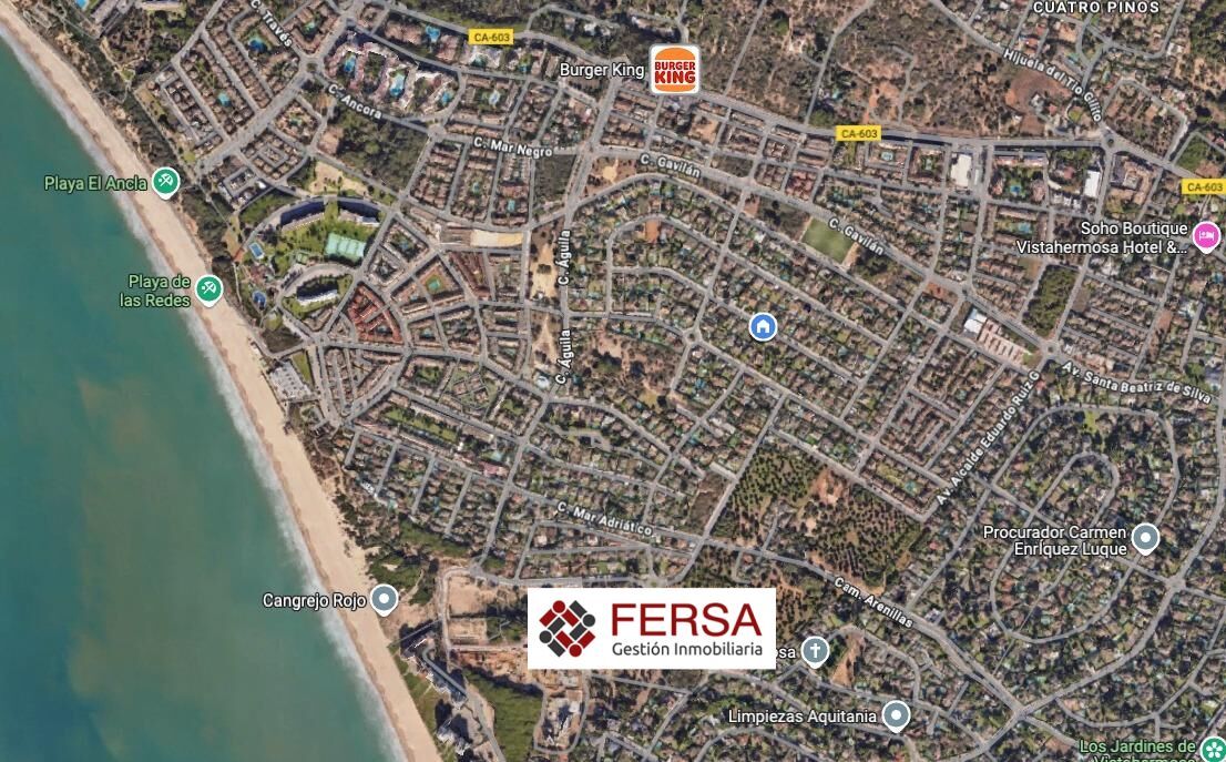 Vista exterior de Terreny industrial en venda en El Puerto de Santa María