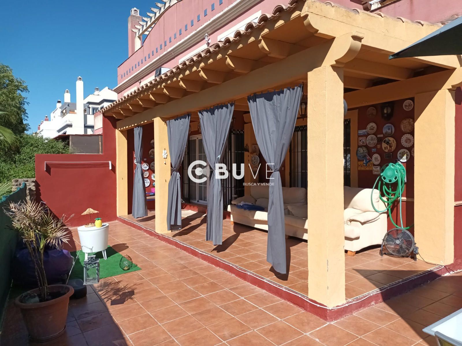 Terrassa de Casa o xalet en venda en Aznalcázar amb Terrassa, Piscina i Moblat