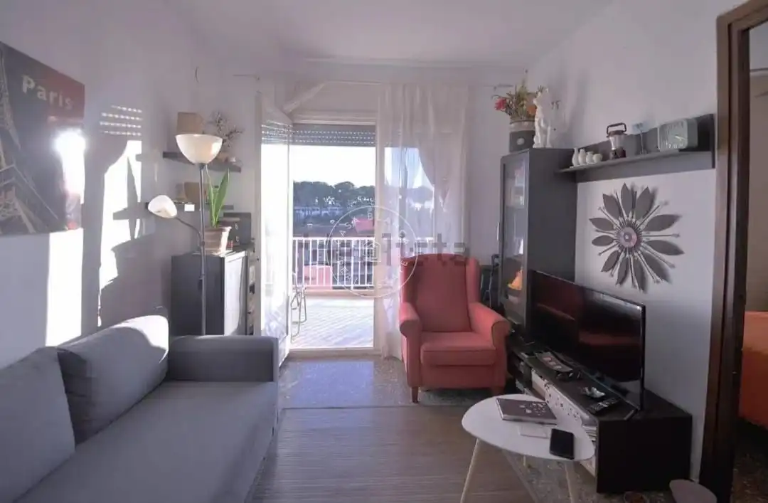 Sala de estar de Apartamento en venta en Lloret de Mar con Piscina comunitaria