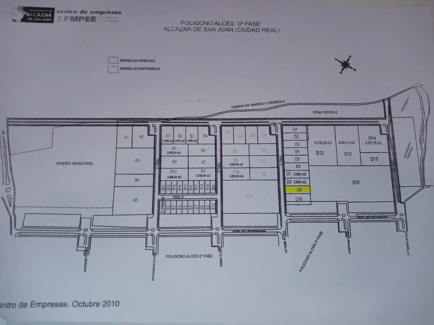 Terreny residencial en venda a Alcázar de San Juan