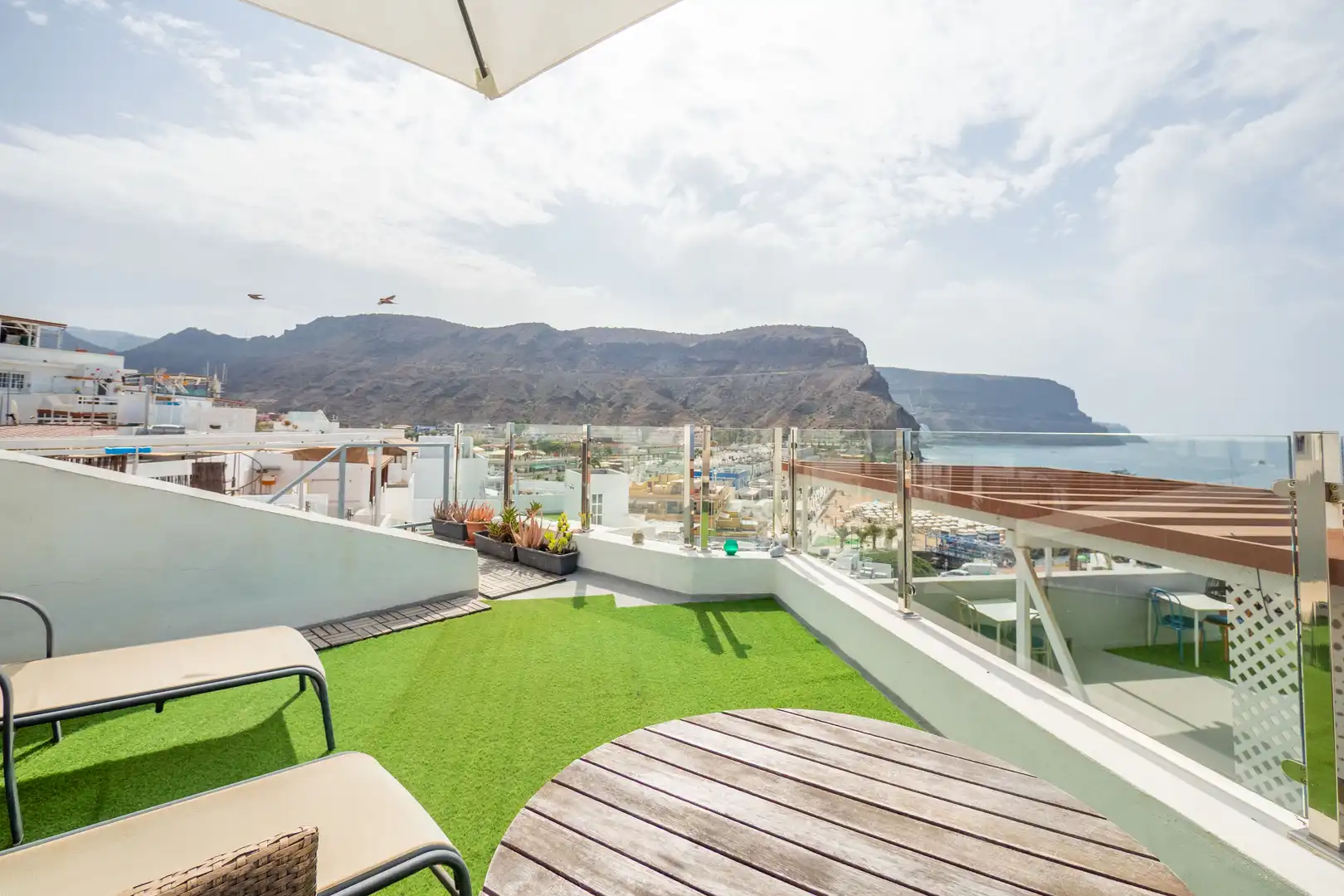 Terraza de Casa o chalet en venta en Mogán con Aire acondicionado, Terraza y Amueblado
