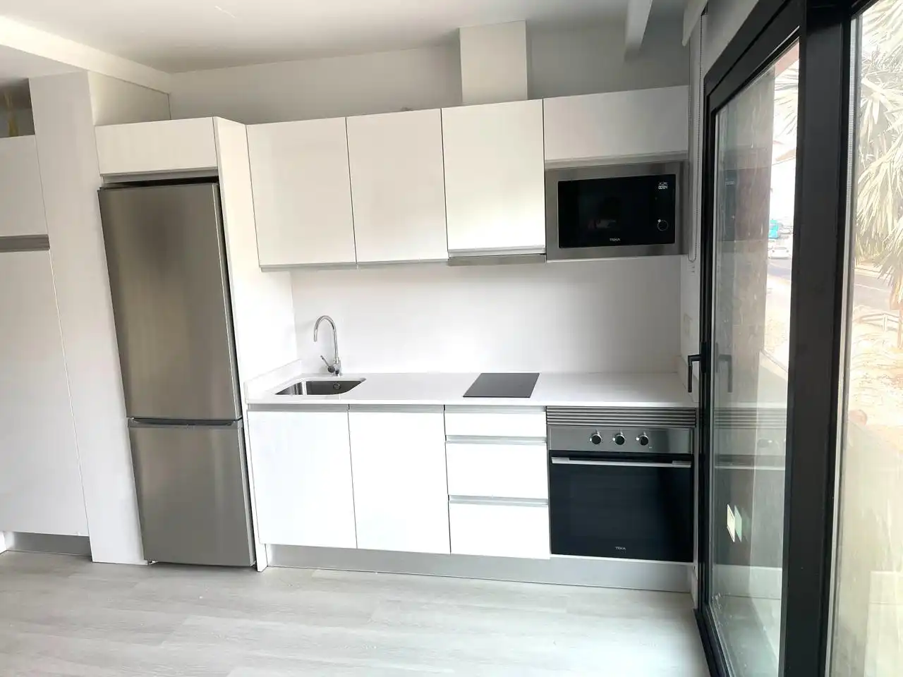 Cocina de Estudio de alquiler en Mogán con Aire acondicionado, Trastero y Amueblado