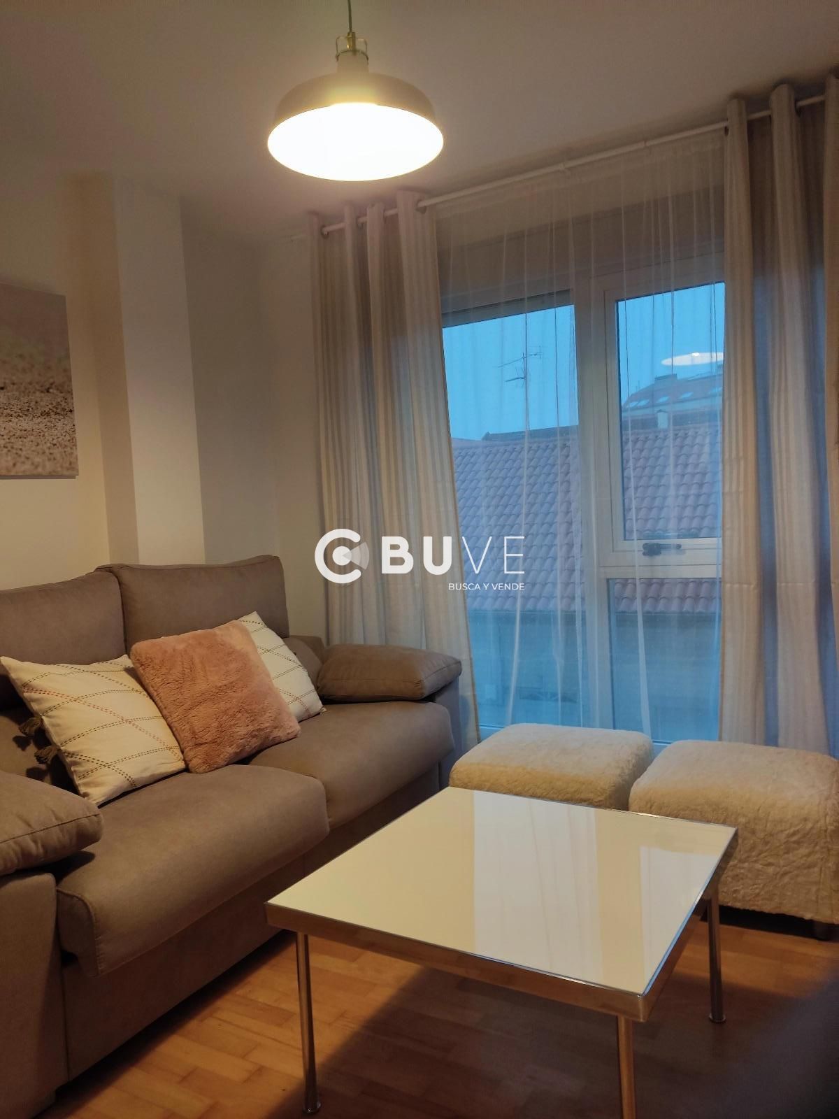 Living room of Flat for sale in A Pobra do Caramiñal  with Heating and Furnished