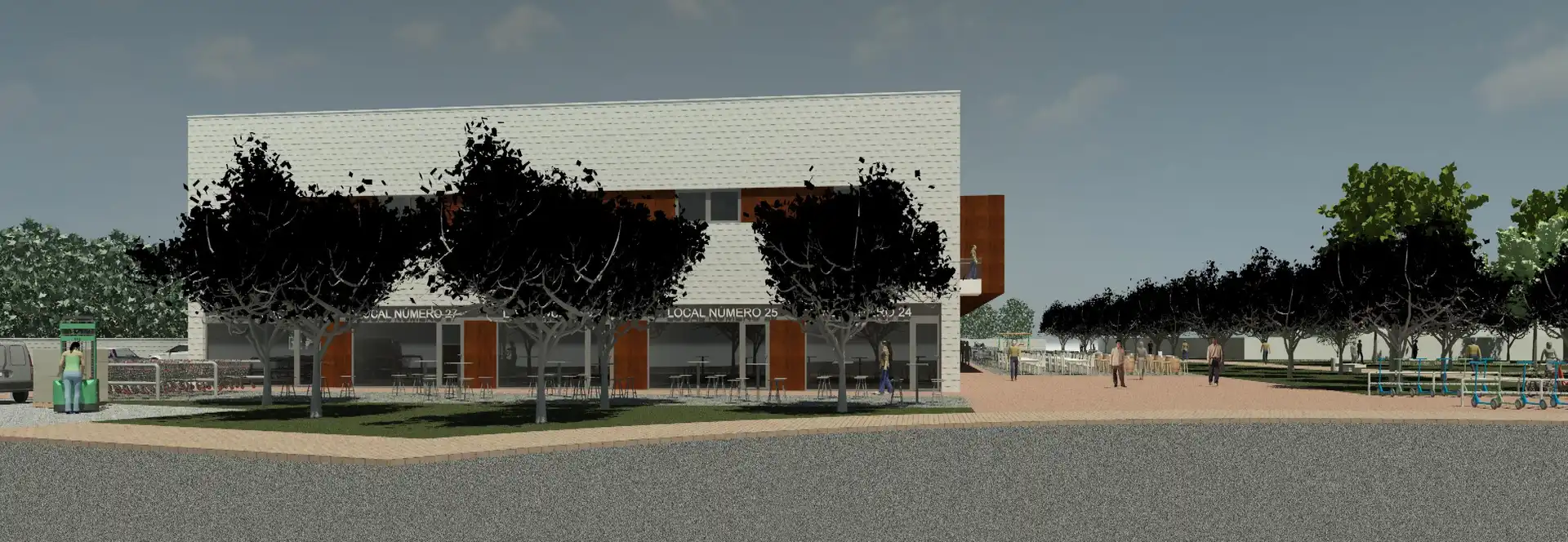 Vista exterior de Local en venta en Aljaraque con Aire acondicionado y Calefacción