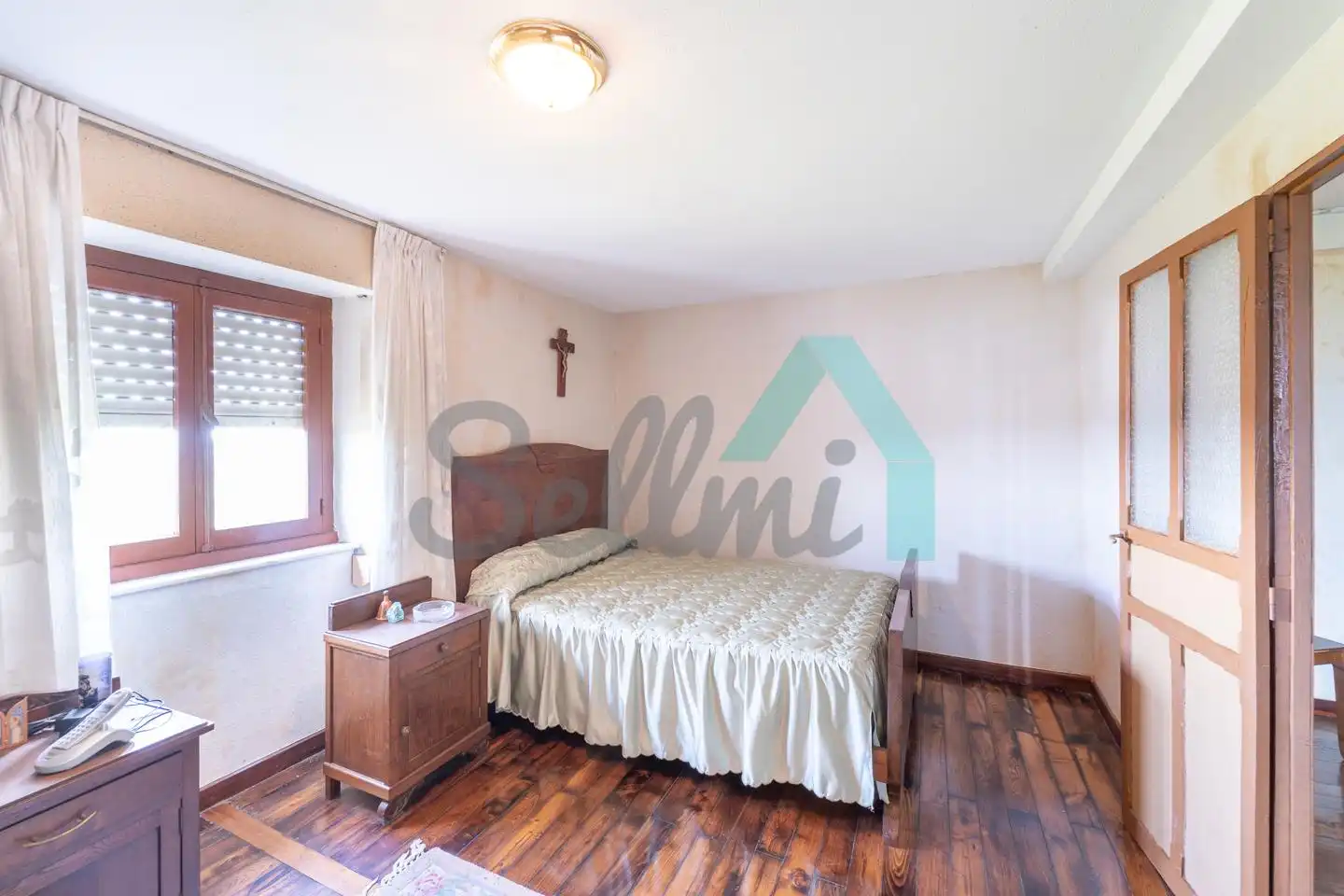 Bedroom of Houses for sale in Valdés - Luarca  with Private garden and Parquet flooring