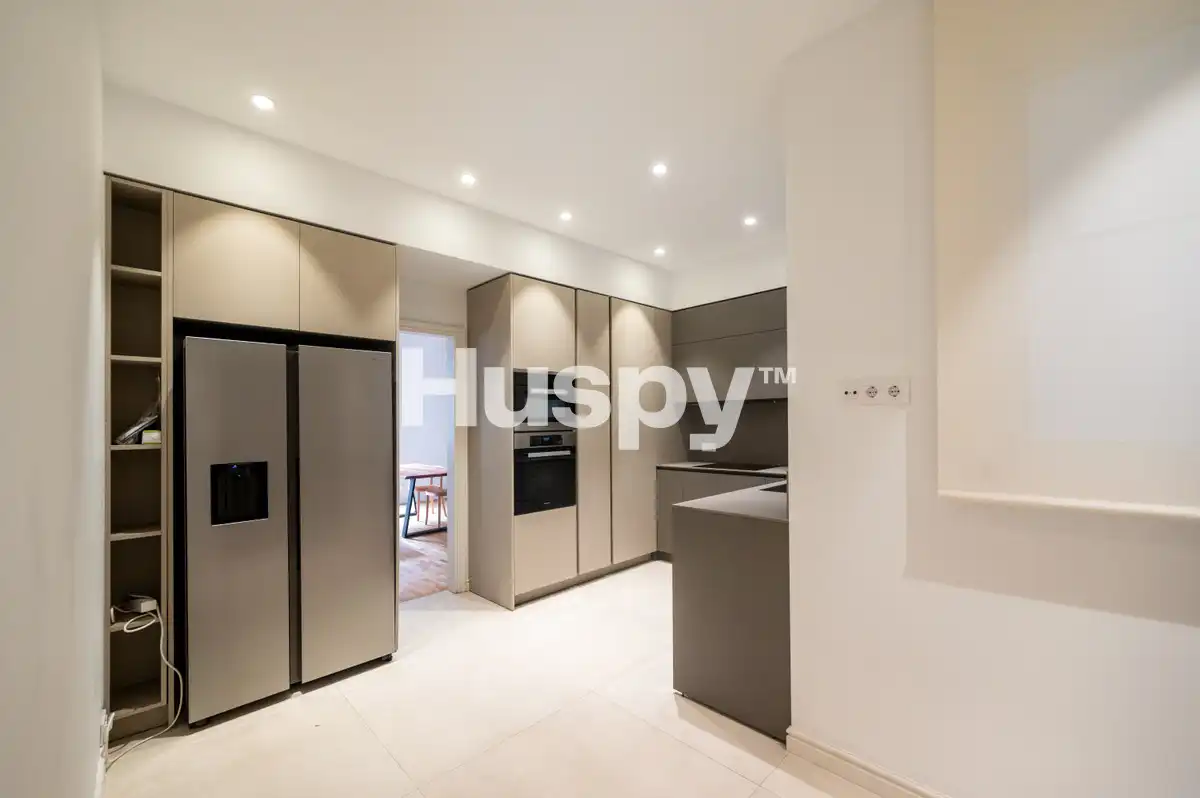 Kitchen of Flat for rent in Barcelona  with Air Conditioner, Heating and Furnished