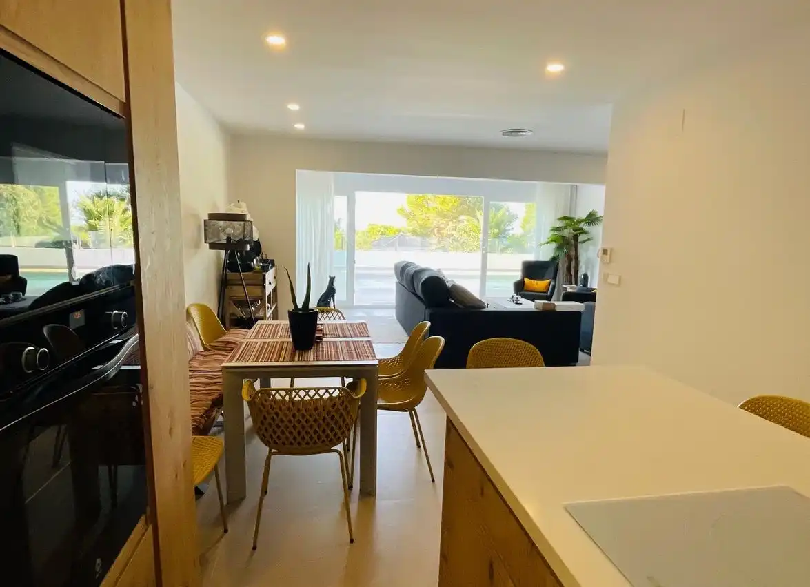 Dining room of Houses for sale in Dénia  with Air Conditioner, Heating and Private garden
