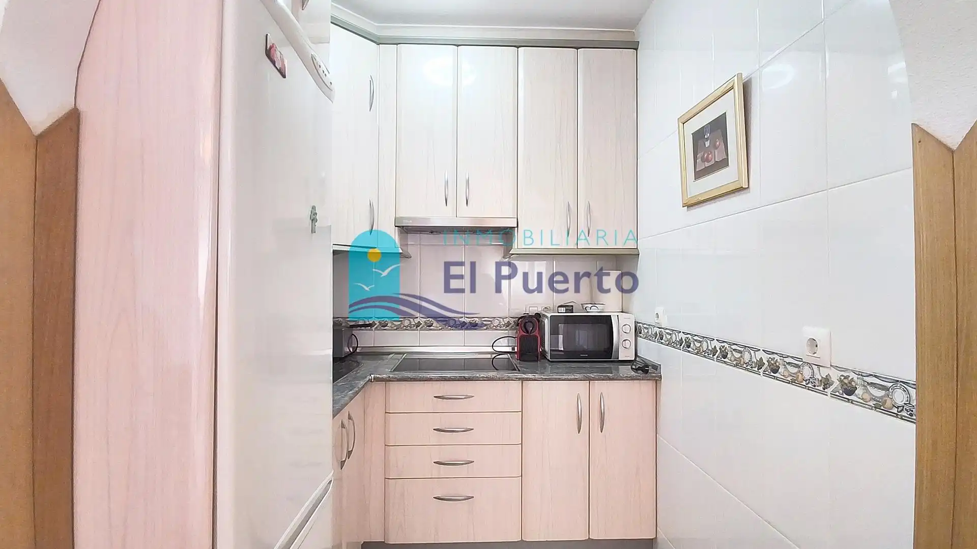 Cocina de Apartamento en venta en Puerto de Mazarrón