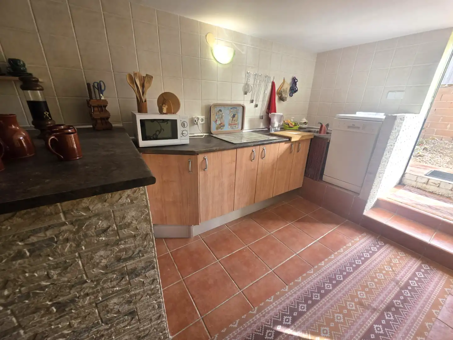 Cocina de Casa o chalet en venta en Galápagos con Calefacción, Jardín privado y Terraza