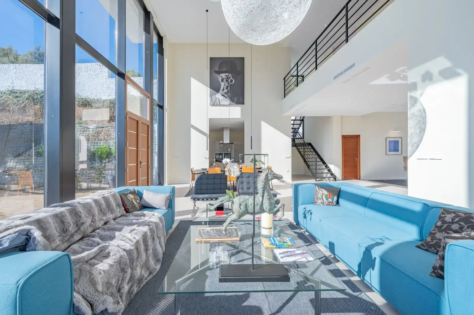 Living room of Houses for sale in Málaga  with Air Conditioner, Terrace and Swimming Pool
