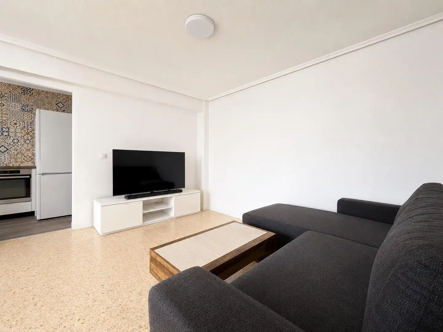 Sala d'estar de Pis en venda en Valencia amb Aire condicionat, Terrassa i Balcó