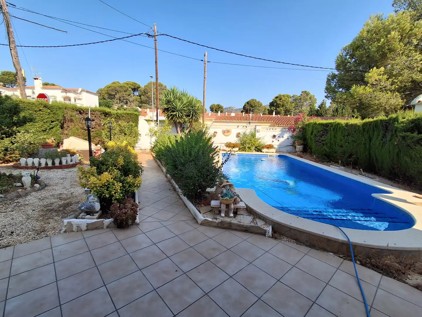 Piscina de Casa o chalet en venta en Mont-roig del Camp con Jardín privado, Terraza y Piscina