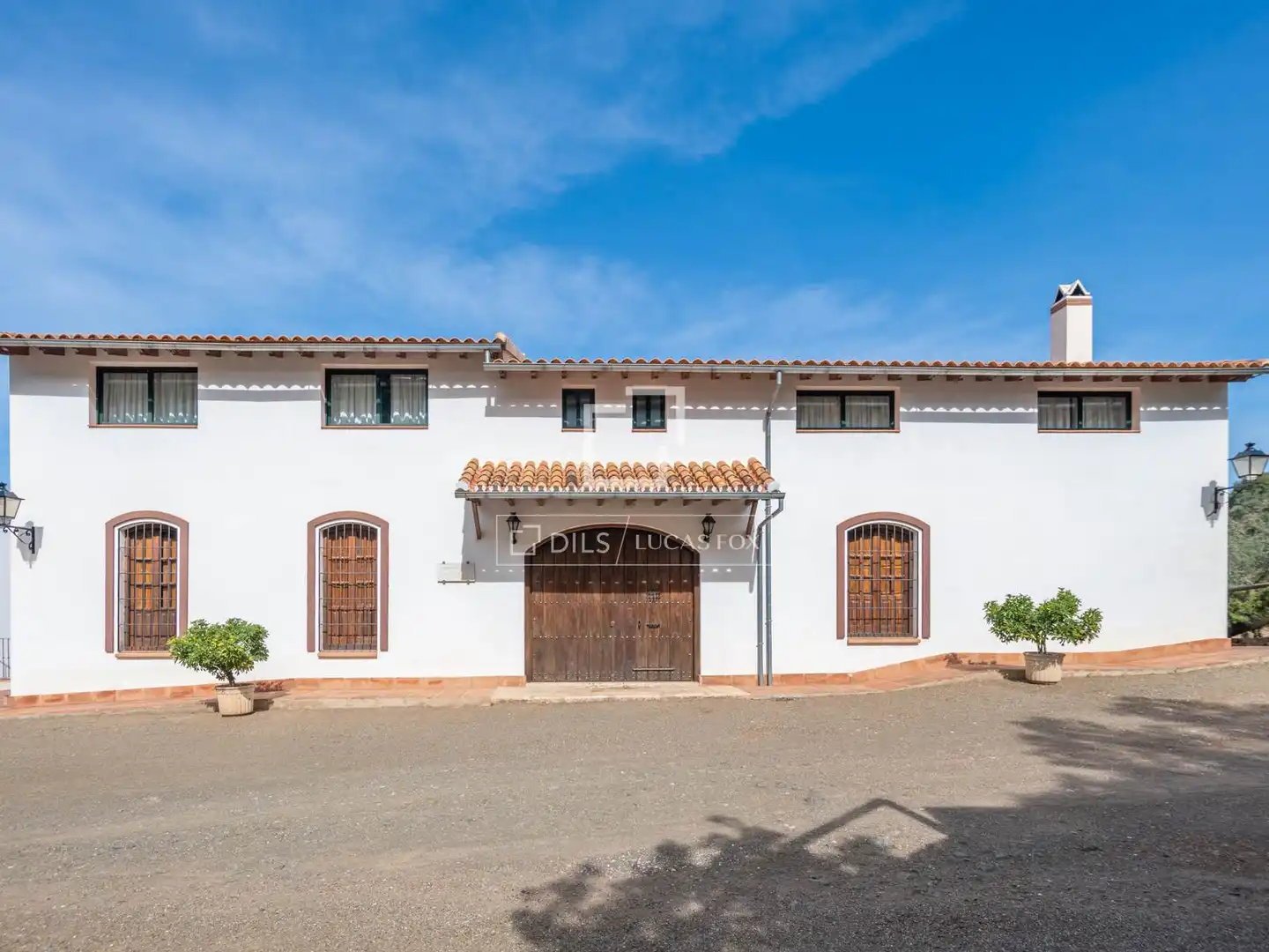 Vista exterior de Finca rústica en venda en Málaga amb Jardí privat, Terrassa i Traster