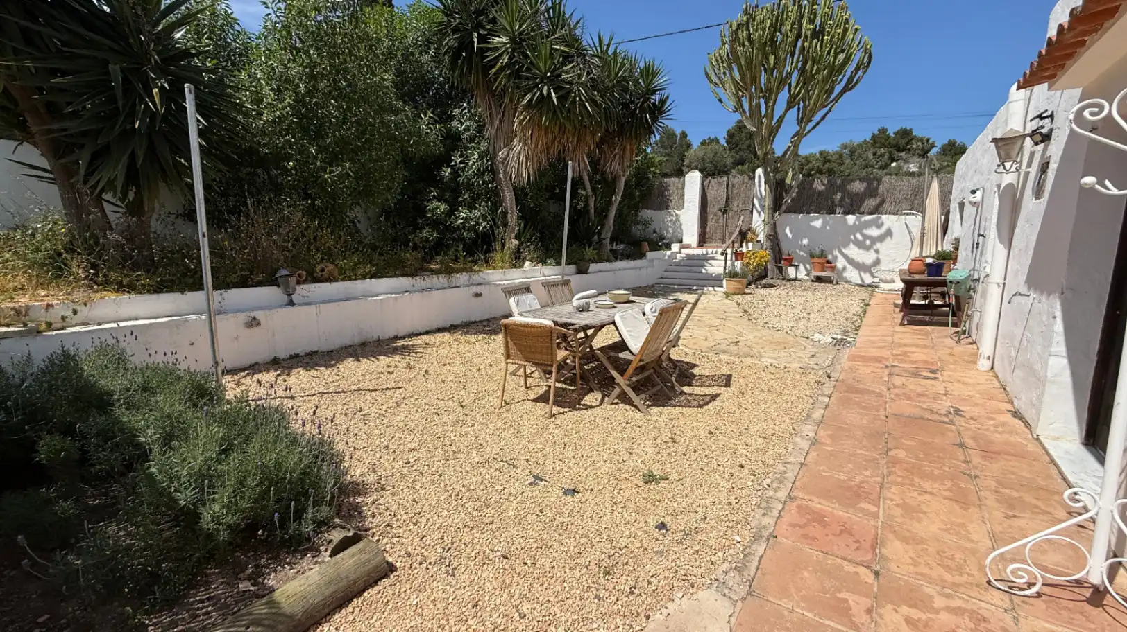 Garden of Houses for sale in Sant Antoni de Portmany  with Air Conditioner, Heating and Private garden