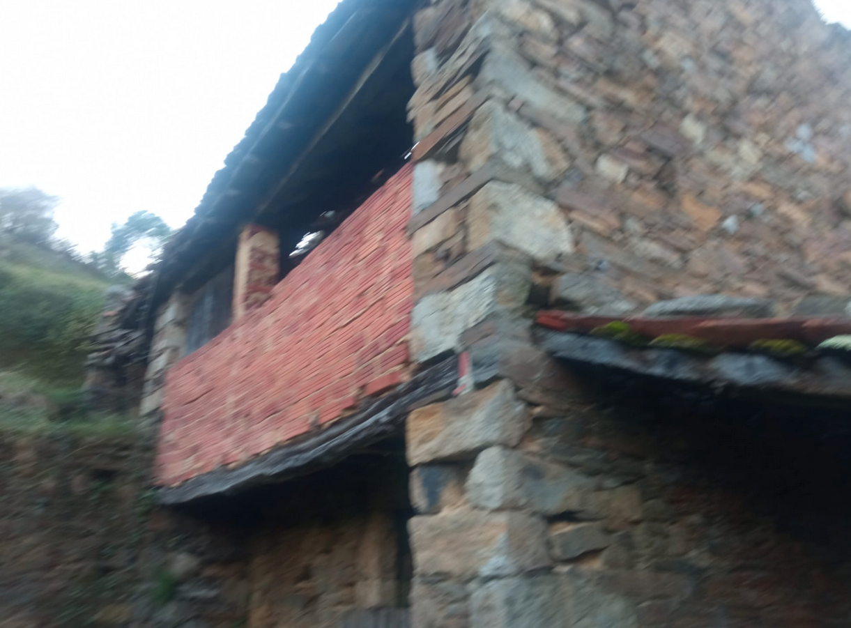 Vista exterior de Finca rústica en venda en Cudillero amb Jardí privat