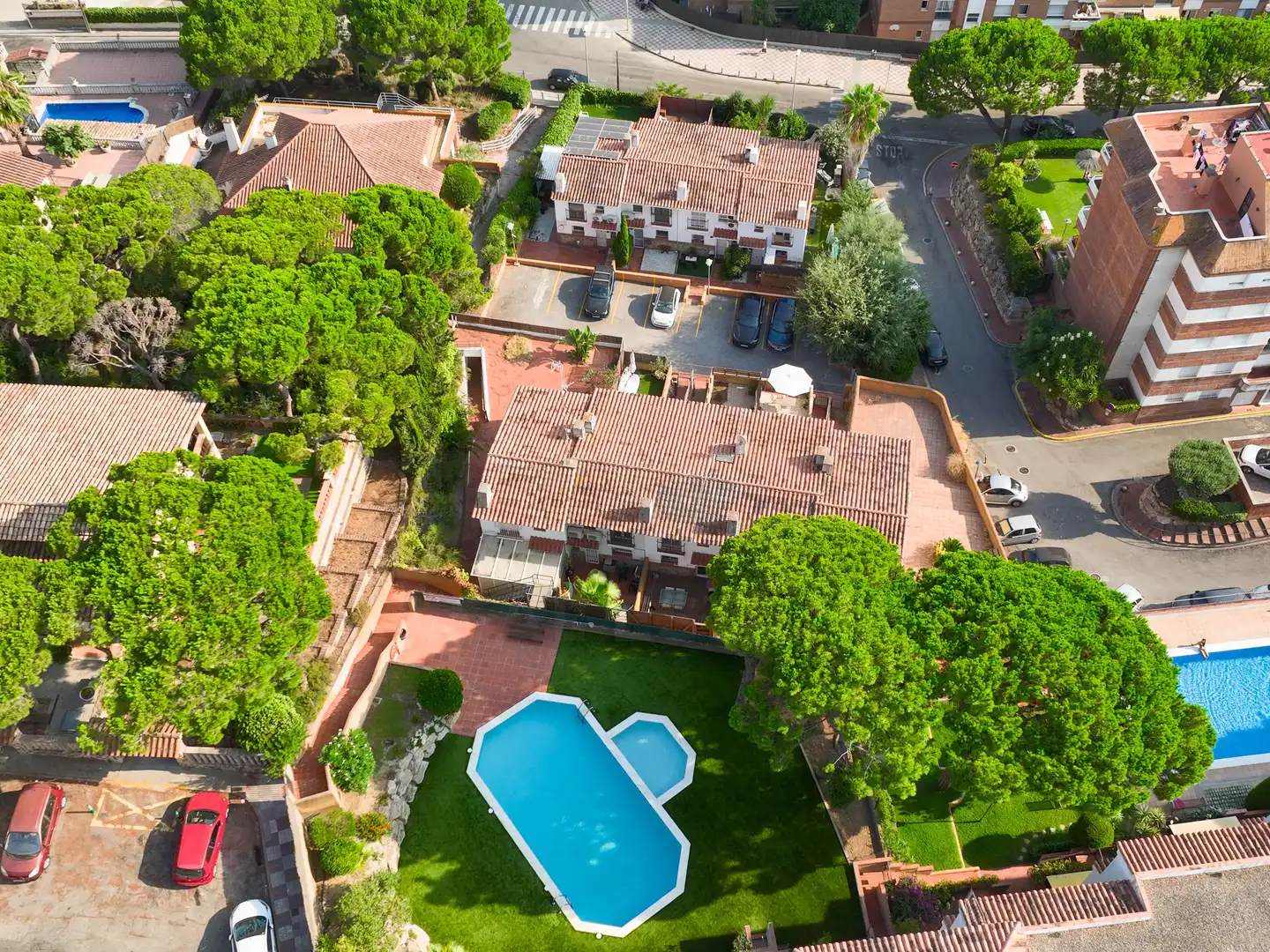 Vista exterior de Casa adosada en venda en Lloret de Mar amb Aire condicionat, Calefacció i Terrassa