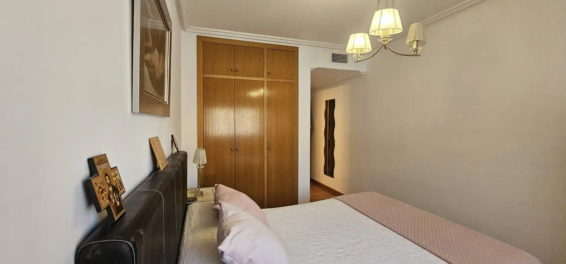 Bedroom of Flat for sale in Murcia  with Air Conditioner, Parquet flooring and Storage room