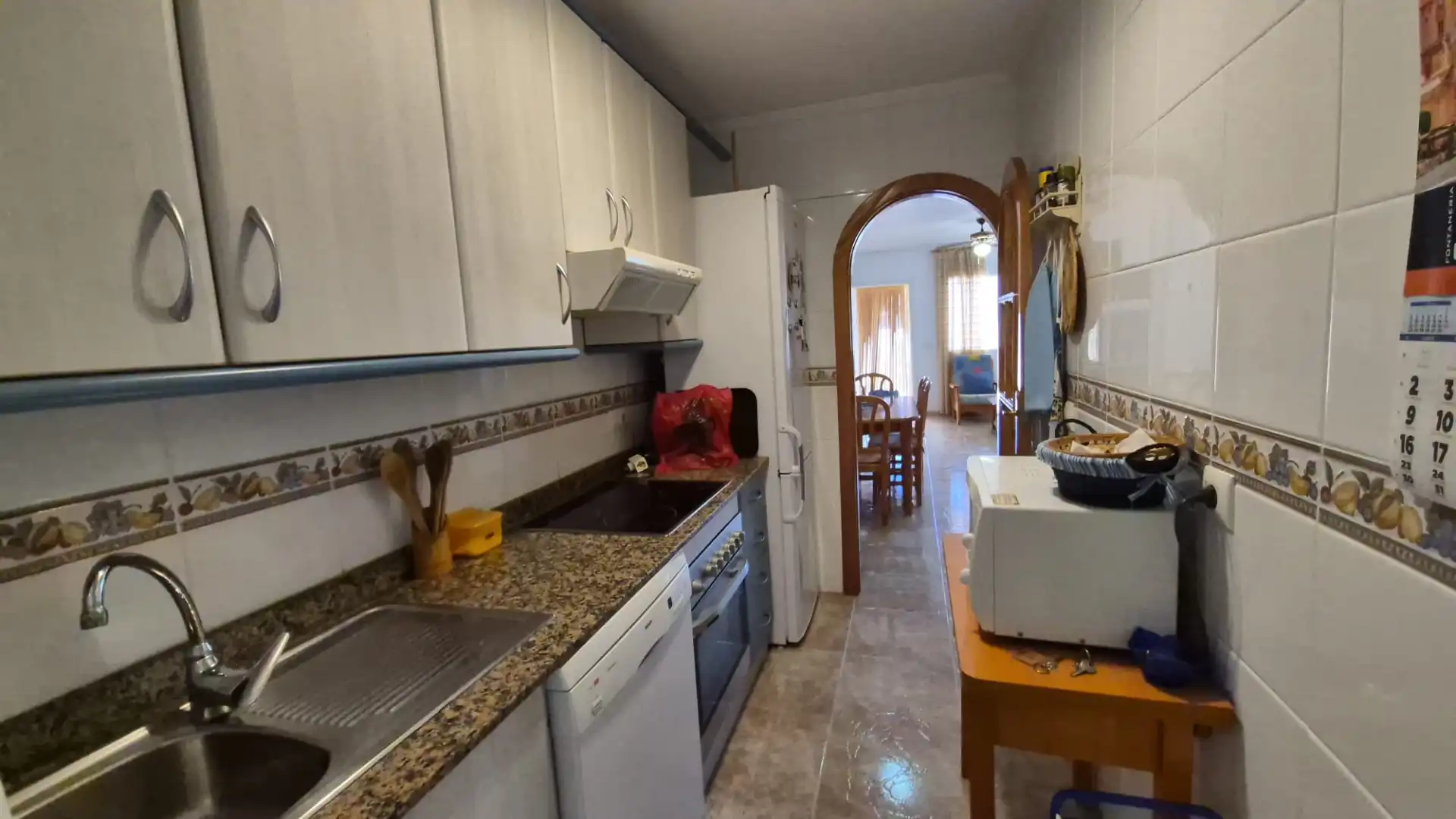 Cocina de Casa adosada en venta en Pilar de la Horadada con Aire acondicionado, Terraza y Amueblado