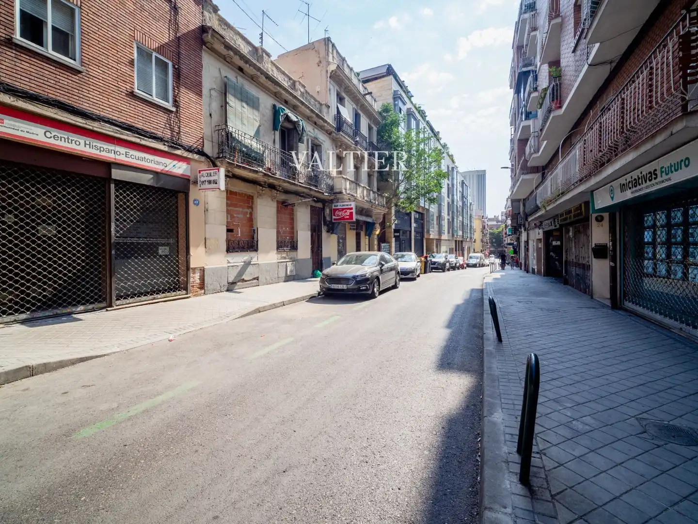 Exterior view of Flat for rent in Madrid  with Terrace and Furnished