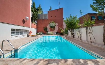 Swimming pool of Flat for sale in  Madrid Capital  with Air Conditioner and Terrace