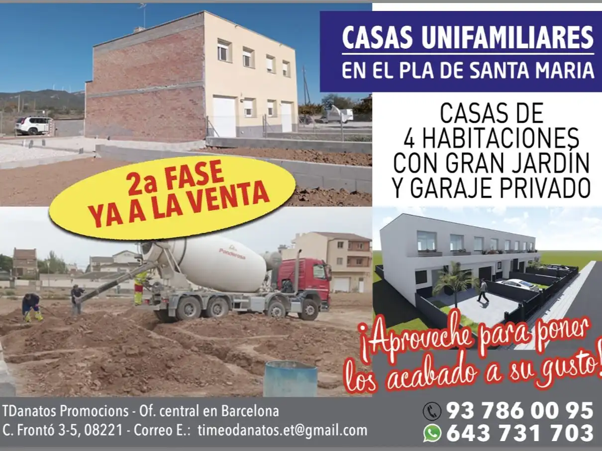Casa amb jardí en venda a Carrer Rec de la Bassada 34