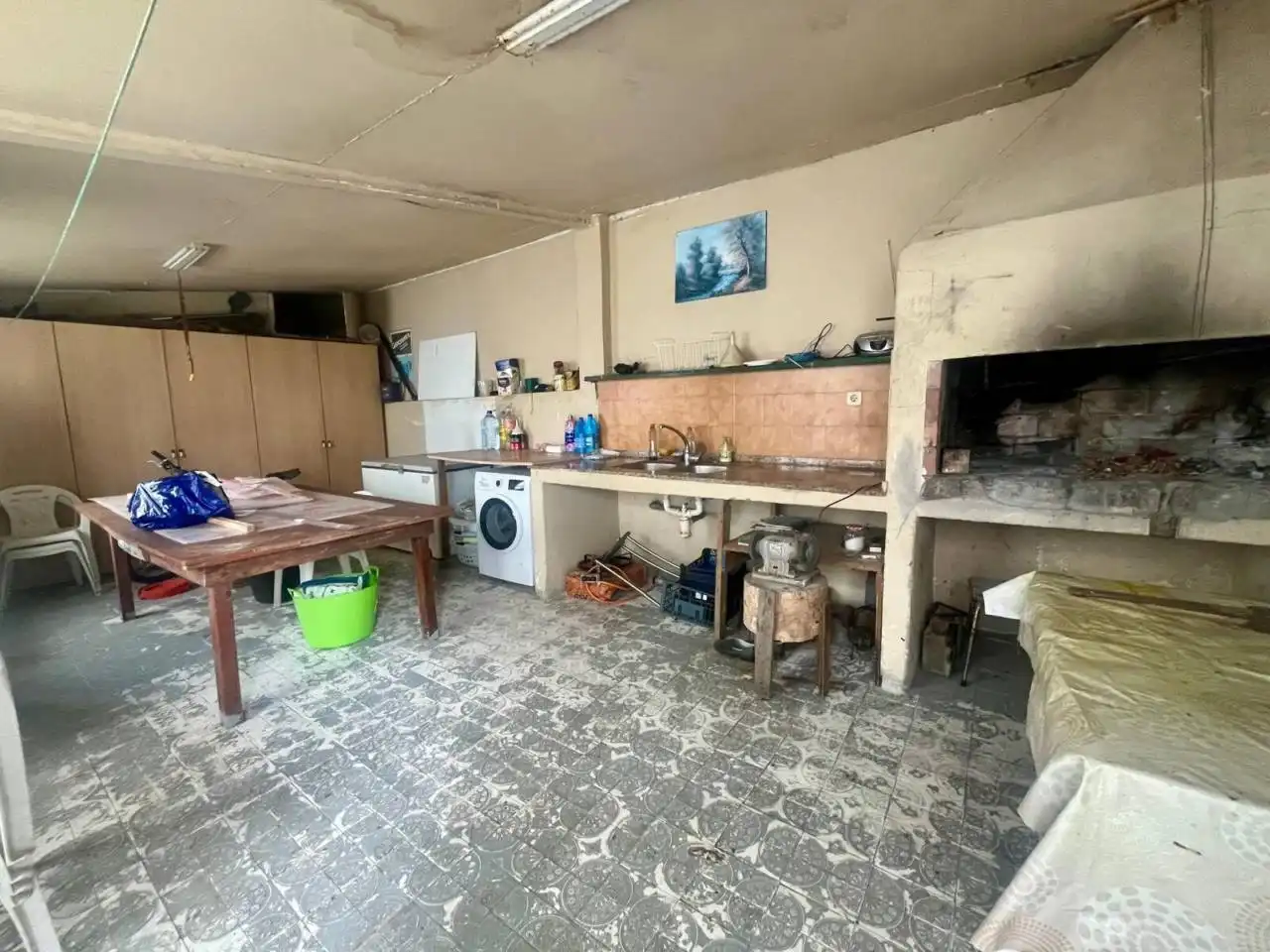 Cocina de Casa o chalet en venta en Cambre  con Jardín privado, Terraza y Amueblado