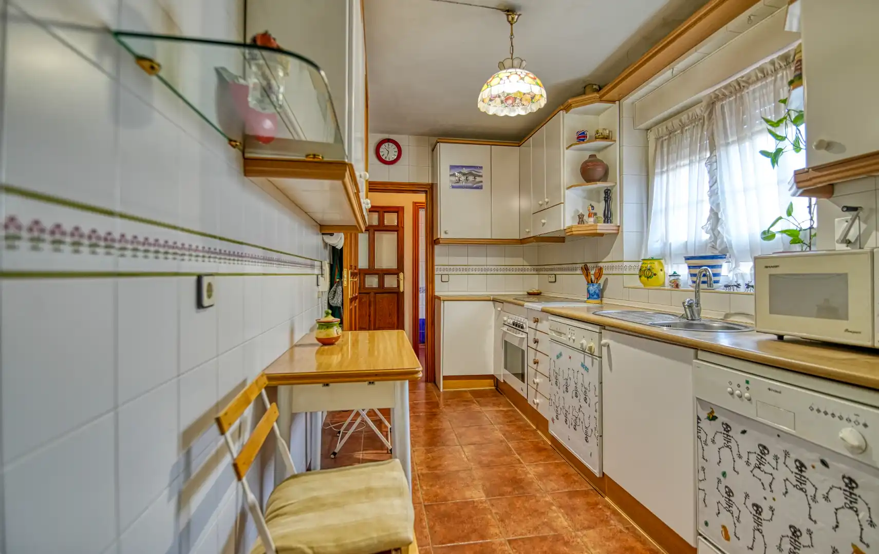 Cocina de Casa adosada en venta en Ávila con Calefacción, Trastero y Amueblado