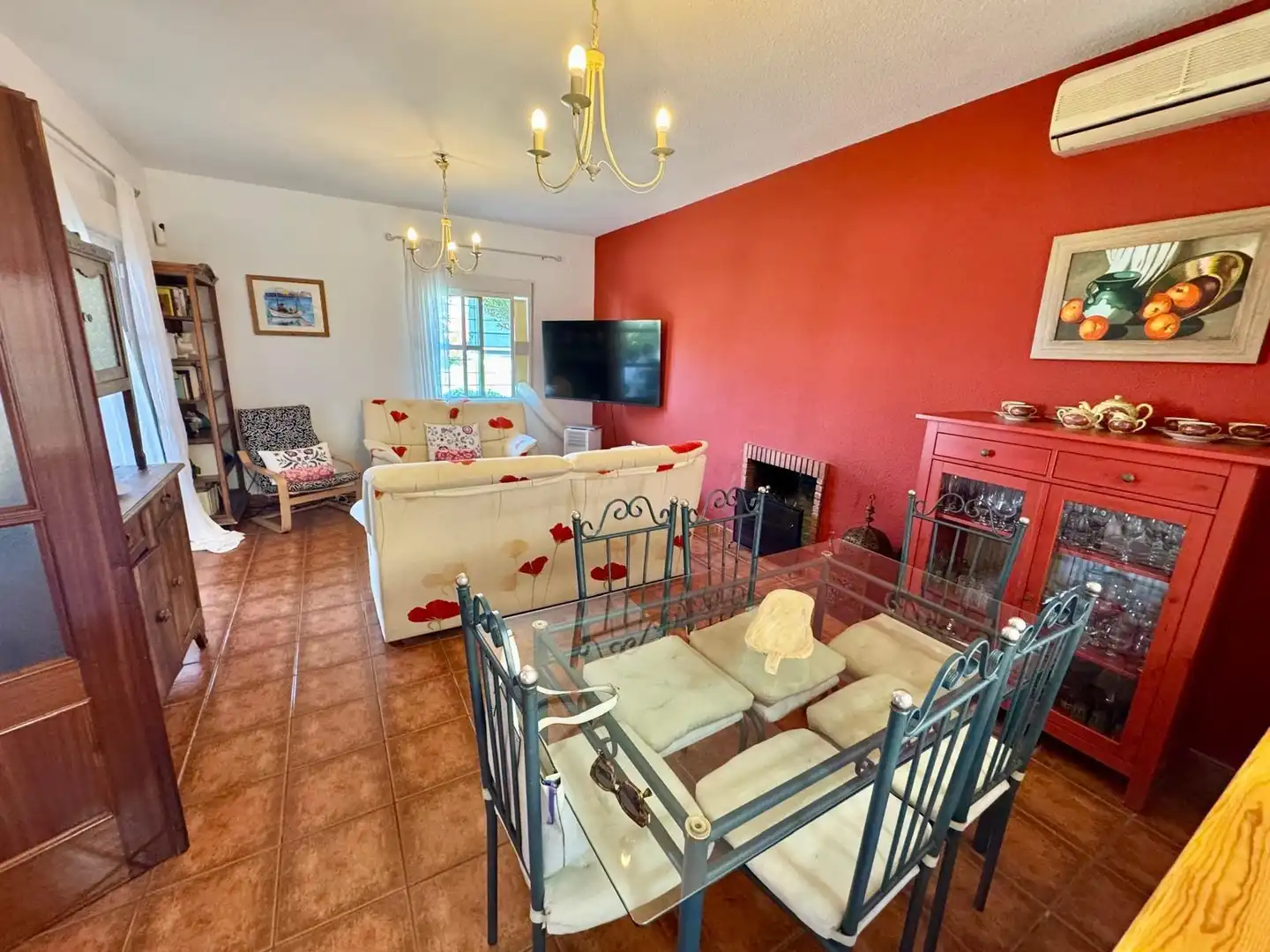 Living room of Houses for sale in Mazagón  with Private garden, Terrace and Storage room