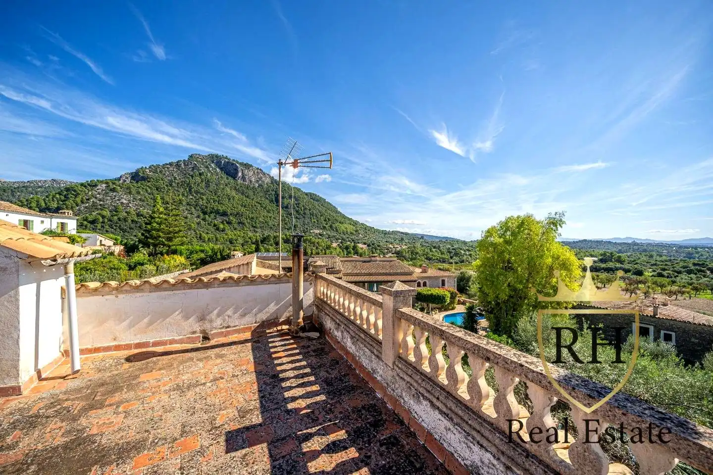 Vista exterior de Casa o chalet en venta en Selva con Aire acondicionado, Jardín privado y Terraza