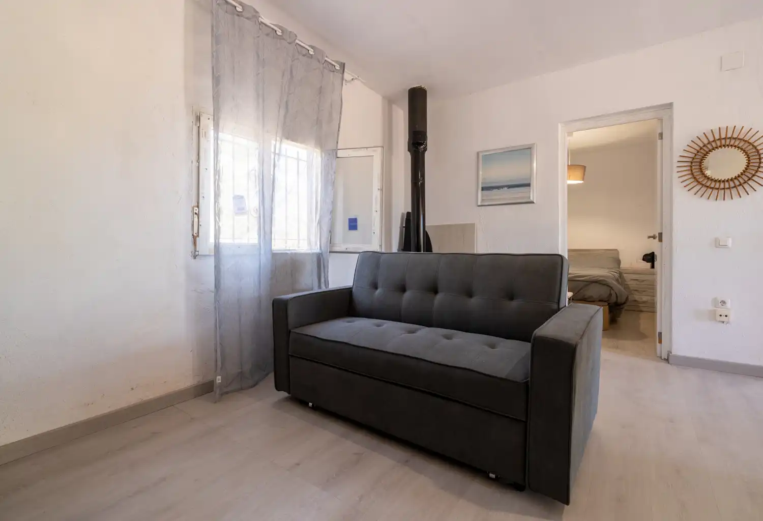 Habitación de Finca rústica en venta en L'Aldea con Terraza y Amueblado