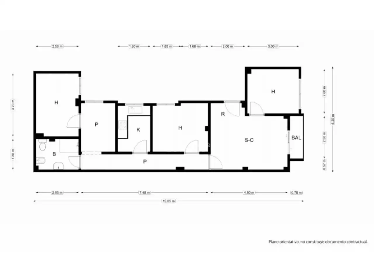 Appartamento con terrazza in vendita a Calle Concha Espina, imagen 14